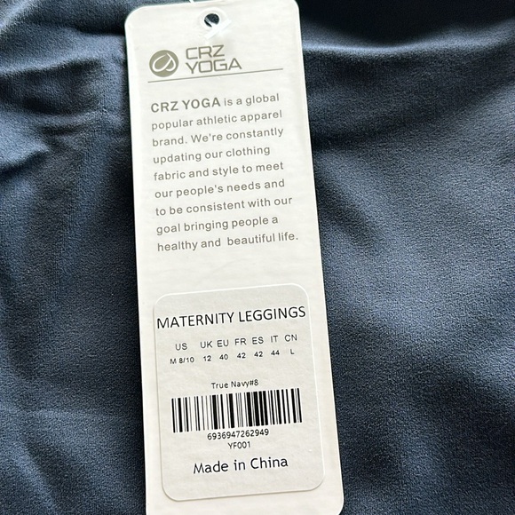 Butterluxe Maternity Leggings 25" - Super High Waist - Picture 4 of 6